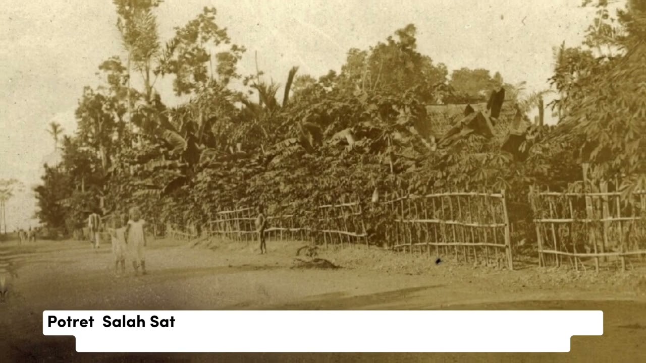 Potret Tentang Piru - Seram Barat - Maluku. Foto Antara Tahun 1913 -1919. Foto Tempo Dulu.