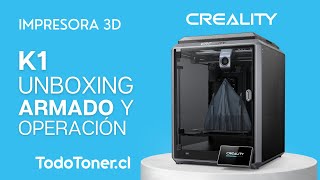 CREALITY IMPRESORA K1 | Unboxing y Montaje (en Español)