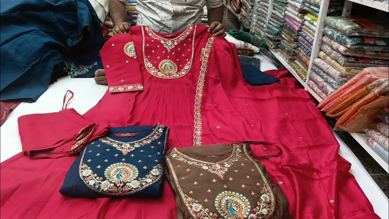 chickpet Bangalore Wholesale designer kurthis sets|| single piece courier available