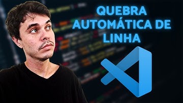 COMO ATIVAR A QUEBRA AUTOMÁTICA DE LINHA NO VS CODE (VISUAL STUDIO CODE)