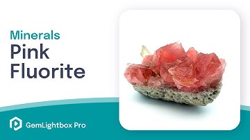 Pink Fluorite | Minerals Taken With GemLightbox Pro