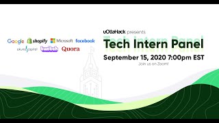 uOttaHack Tech Intern Panel 2020