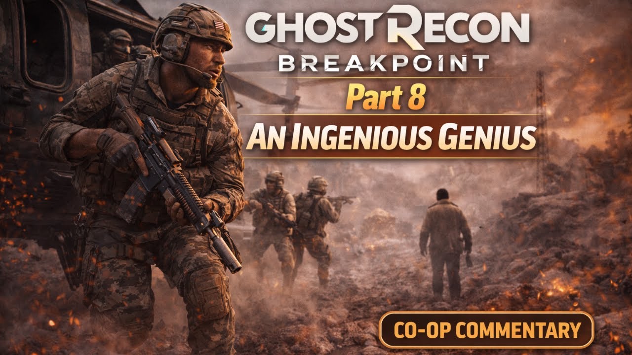 An Ingenuous Genius Walkthrough | Ghost Recon Breakpoint Part 2 Co-op (Commentary)