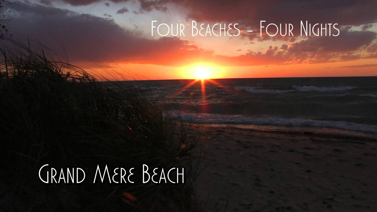 Beaches at Sunset of Stevensville Michigan YouTube