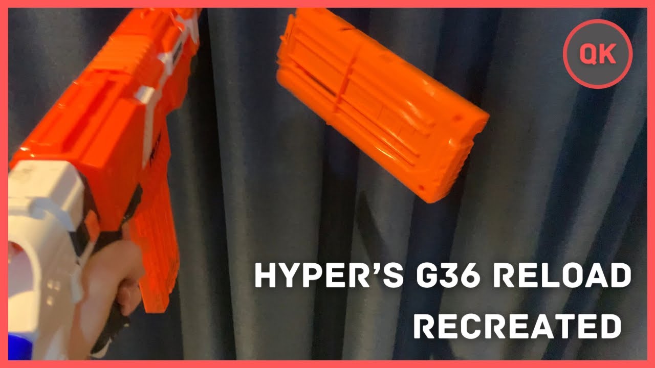 Hyper’s G36 Reload with Nerf |  Nerf Tactical Reload #17