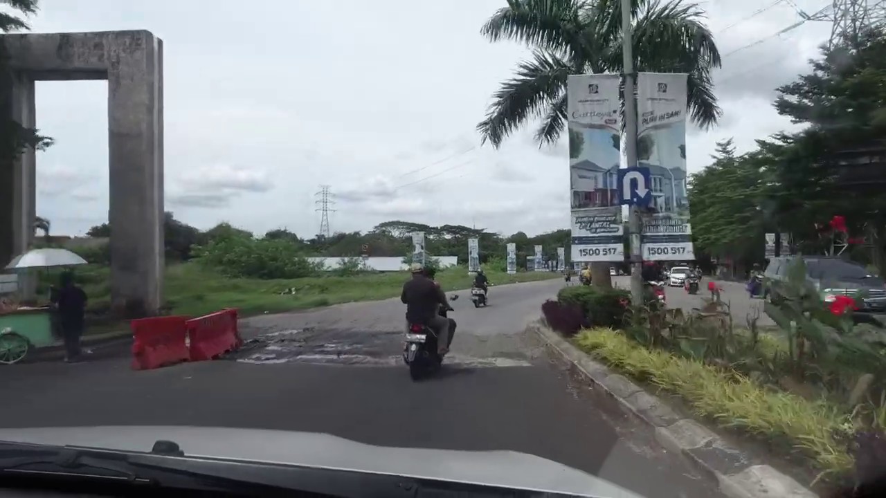 Grand Depok City (GDC), Jalan Boulevard GDC Kota Depok - YouTube