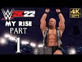 WWE 2K22 MyRise Walkthrough PART 1 (PS5) Gameplay No Commentary @ 4K 60ᶠᵖˢ ✔
