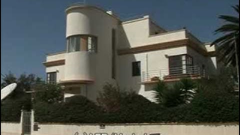 Modern architectural treasures, the capital city of Asmara Eritrea