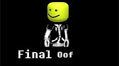 The Entire Undertale Soundtrack But Every Note Is Replaced With The Roblox Death Sound Youtube - roblox death sound song the opfs