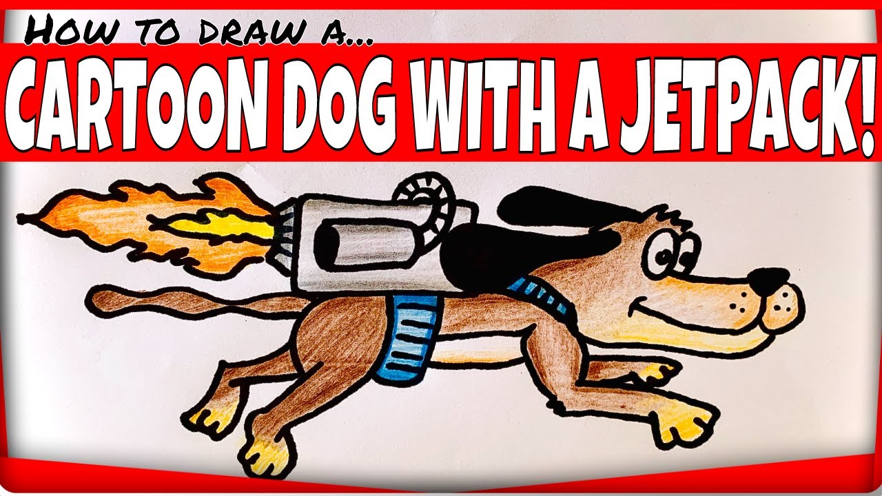 draw cartoon jetpack