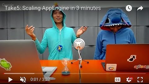 Take5: Scaling AppEngine in 3 minutes