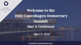 Copenhagen Democracy Summit 2021 Day 2 continued screenshot 4