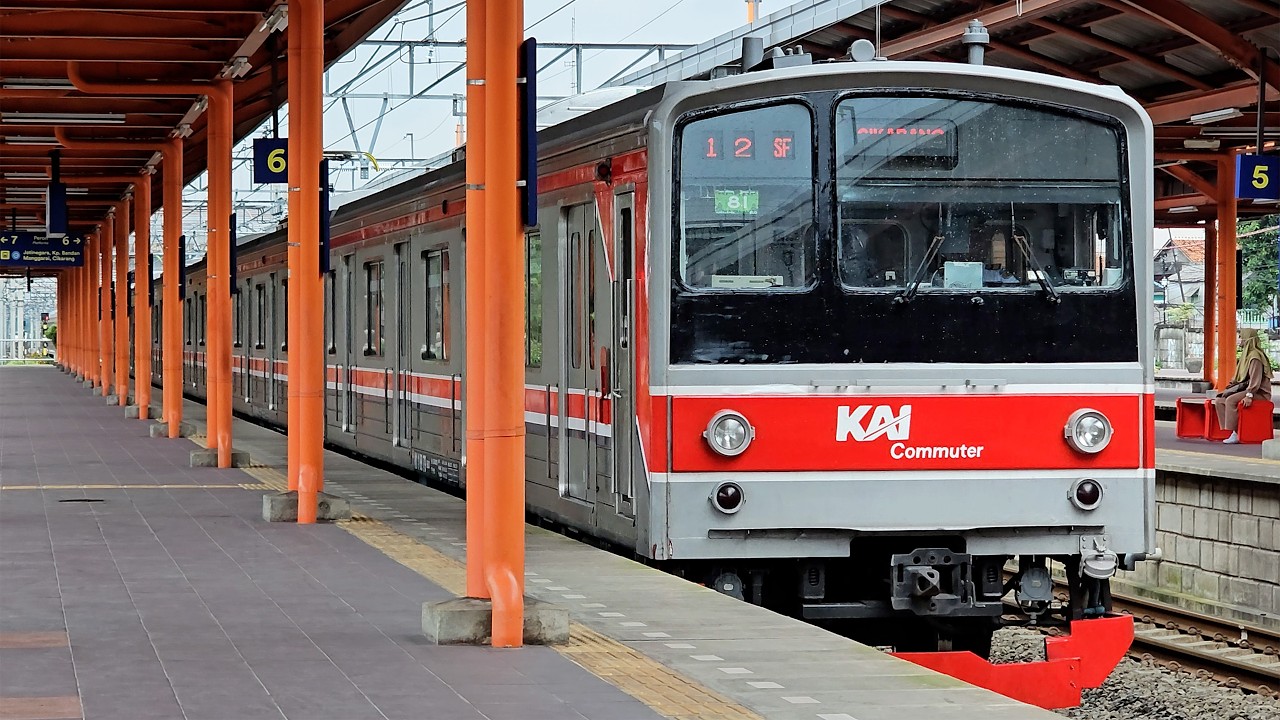 [4K] Stasiun Bekasi: Kompilasi Kereta JR 205, CLI-125, TM 6000, CC 206 | KRL Commuter Line (6/6)