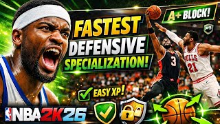 Best Method to Max Defensive Specialization FAST in NBA 2K26