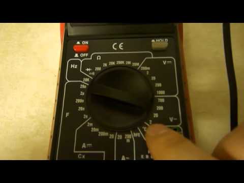 საზომი ხელსაწყოები-multimeter tutorial 1