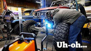 This New Harbor Freight Welder Is Not Happy. Vulcan MigMax 215