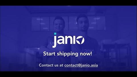 Janio Introduction Video (English Version)