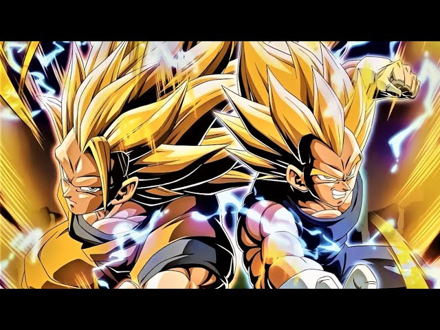 Two Super Saiyan 2s! LR SSJ2 Goku and SSJ2 Vegeta!