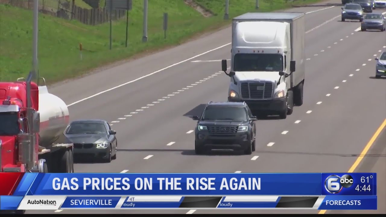 Gas prices on the rise again - YouTube