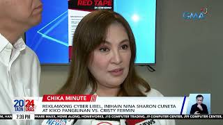 Reklamong cyber libel, inihain nina Sharon Cuneta at Kiko Pangilinan vs. Cristy Fermin | 24 Oras