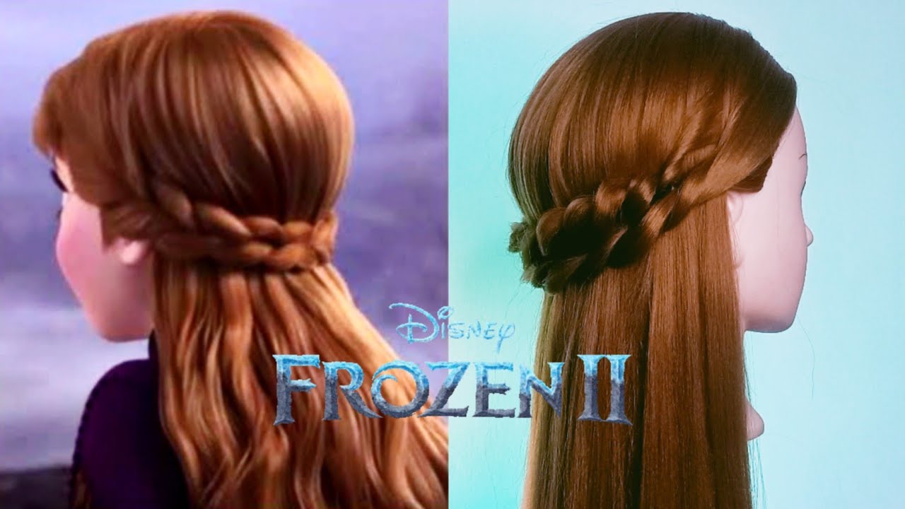 Elsa Frozen #Hairstyle | DIY Messy #Braid #Hair Tutorial | Ideas de cabello  largo, Pelo de elsa, Peinado de elsa