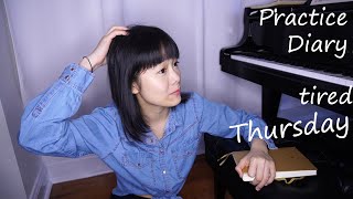 Tired but still practiced...? Thursday Practice Diary | Tiffany Vlogs #117