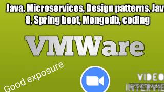 VMware Java microservices interview round 2 || Project related, coding questions and answers