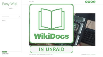 Einfache Dokumentationen mit WikiDocs - Unraid Tutorial | Easy Tec