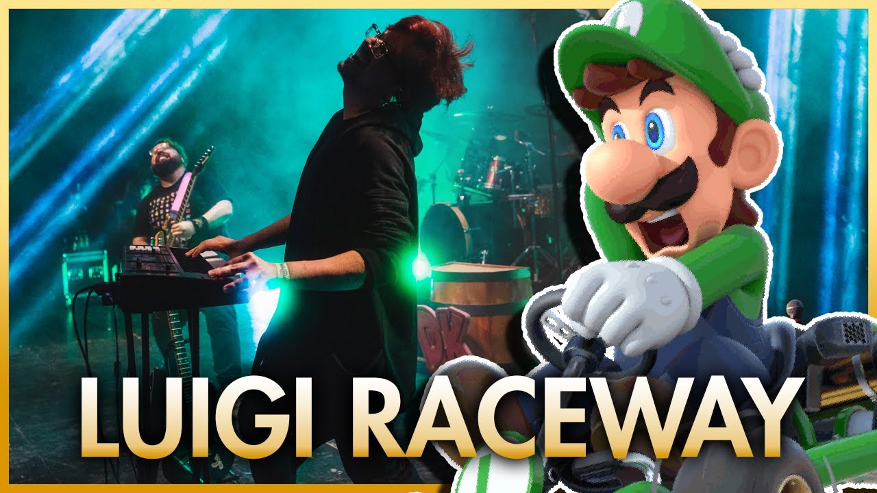 MARIO KART played LIVE in a Rock Concert | 
