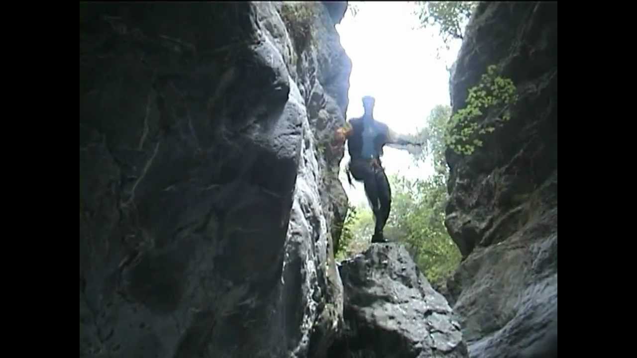 Canyoning Buggio (Liguria, Imperia) 2001