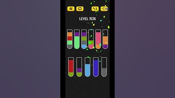 Water sort puzzle level 1536