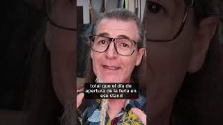 La artista que intentó engañar a la feria. Esta es su obra