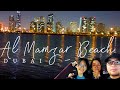 Al mamzar beach dubai  open beach in the city