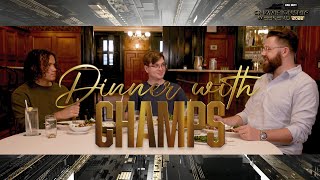 Miles Hosts Dinner With Champs ft. Simp & Huke