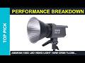 Amaran 100d LED Video Light 100W CRI95 TLCI96 Aputure 600D lighting kit Review
