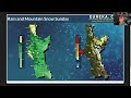 California Weather: Frontal Systems, Mountain Snow, then What??