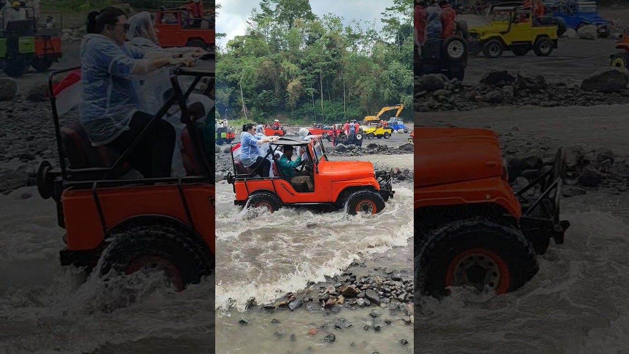 LIBURAN ASIK BARENG JEEP MERAPI LAVA TOUR 