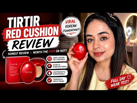 Tir Tir Mask Fit Red cushion foundation Honest Review and Application / VIRAL KOREAN FOUNDATION