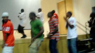 Kappa Alpha Psi of UCF strolling