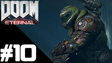 DOOM ETERNAL Walkthrough Gameplay Part 10 - Nekravol Mission - PS4 No Commentary