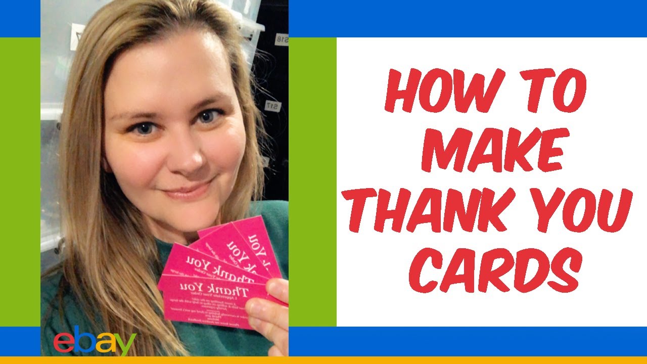 How To Print Small Business Thank You Cards At Home