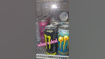 Fueling up with more energy drinks #monster