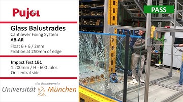 Impact test: AB-AR in University of Munich. Cantilever Fixing System