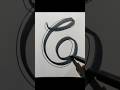 c letter #calligraphy #cursivehandwriting #cursive #relxing #ytshortsviral