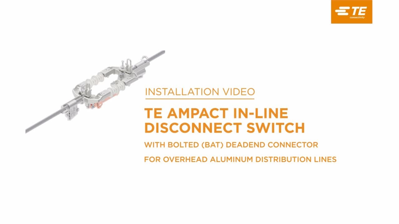 AMPACT In-Line Disconnect Switch with Bolted (BAT) Dead End Connector ...
