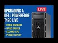 Tutorial como hacer un DELL PowerEdge T420 Server Upgrade