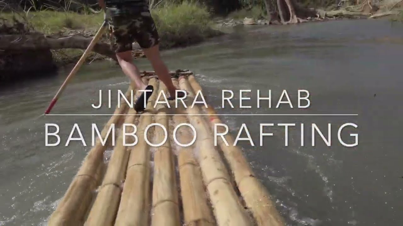 Bamboo rafting   HD 1080p