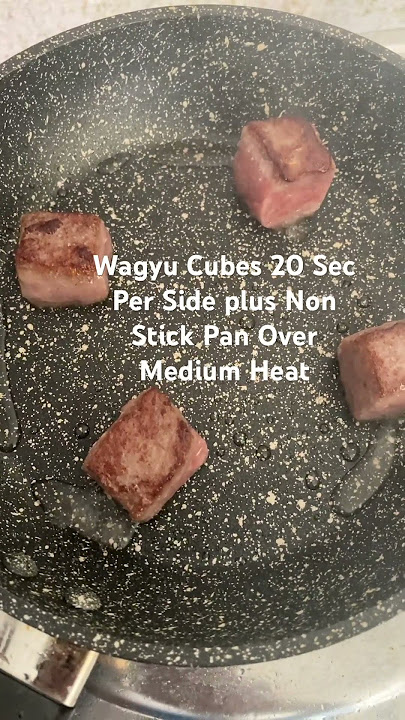 Wagyu Cubes Very Easy Cooking
