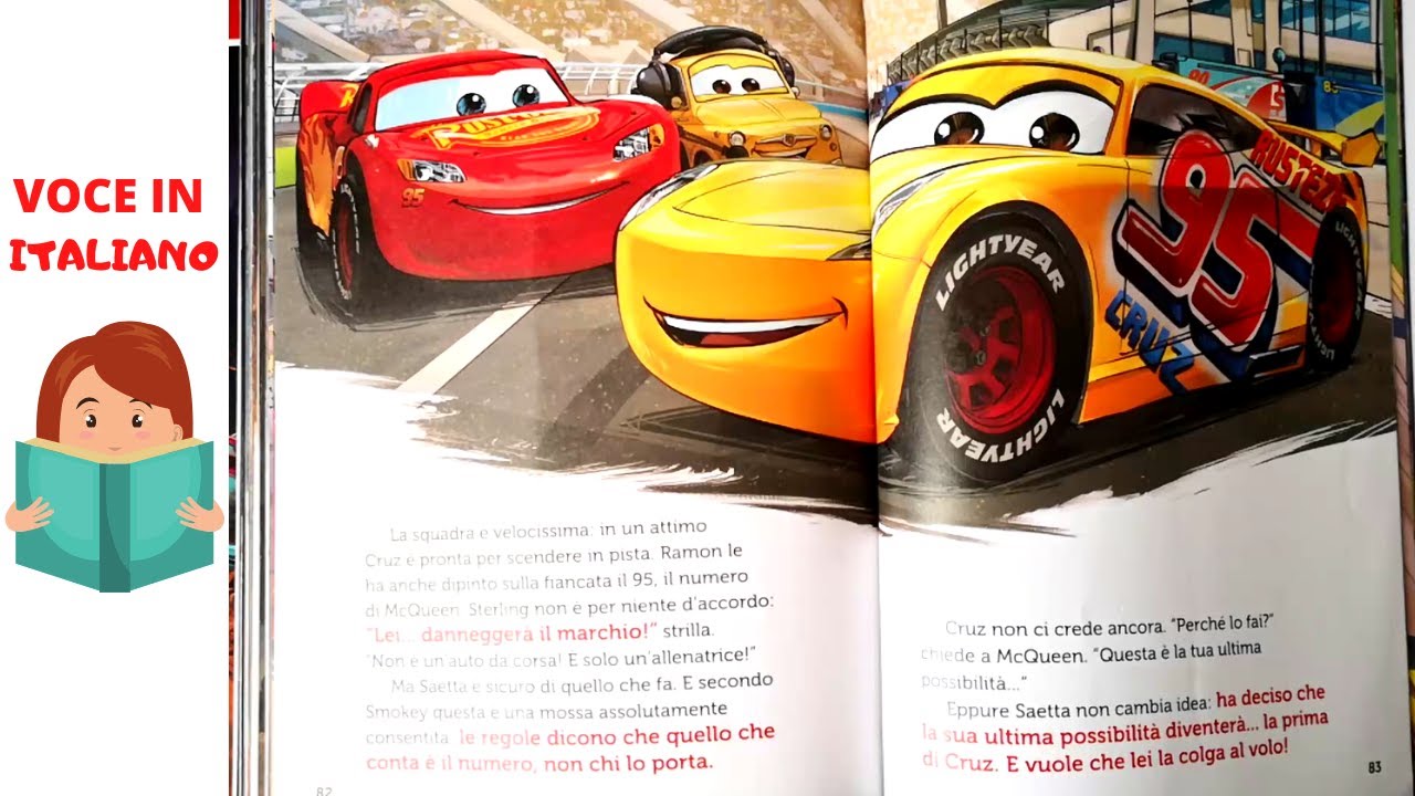 Cars 3 Disney 🚗 - Racconti Libri Favole e Storie per Bambini in italiano. Audiolibro ITA