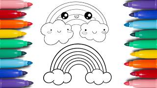 Rainbow Coloring Collection Coloring Book Compilation for Kids